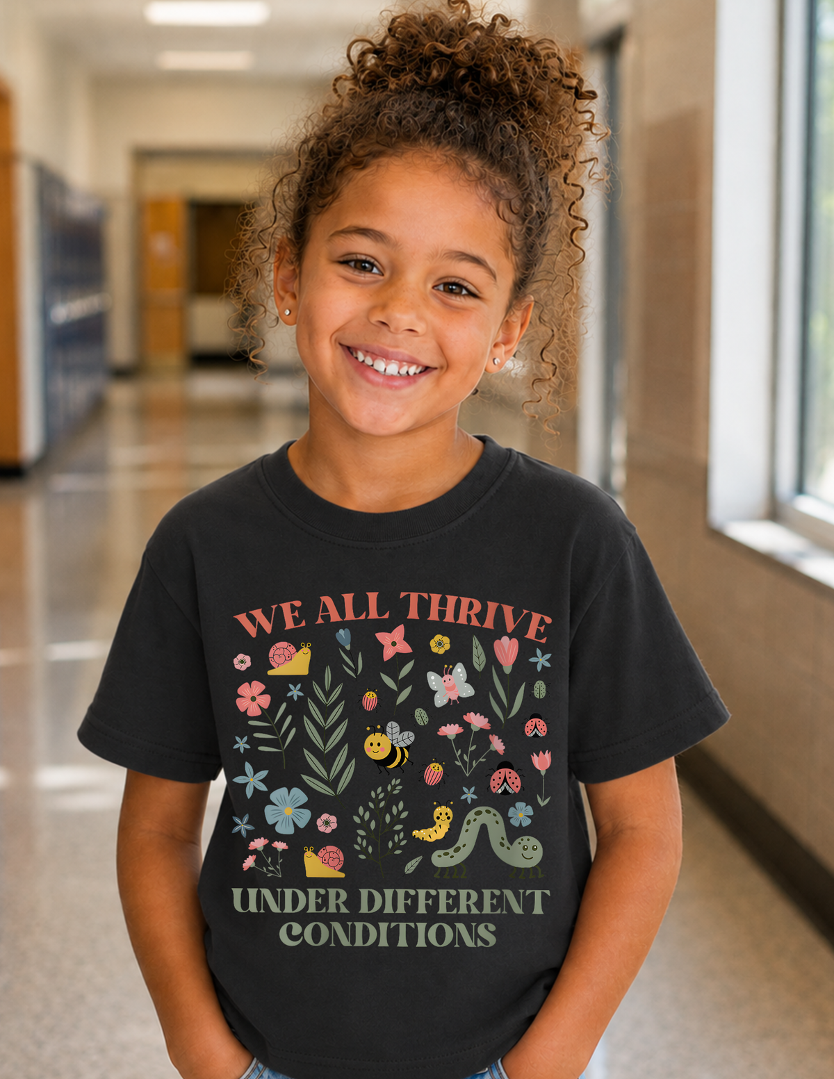 We All Thrive Different Neurodiversity T-Shirt | YOUTH