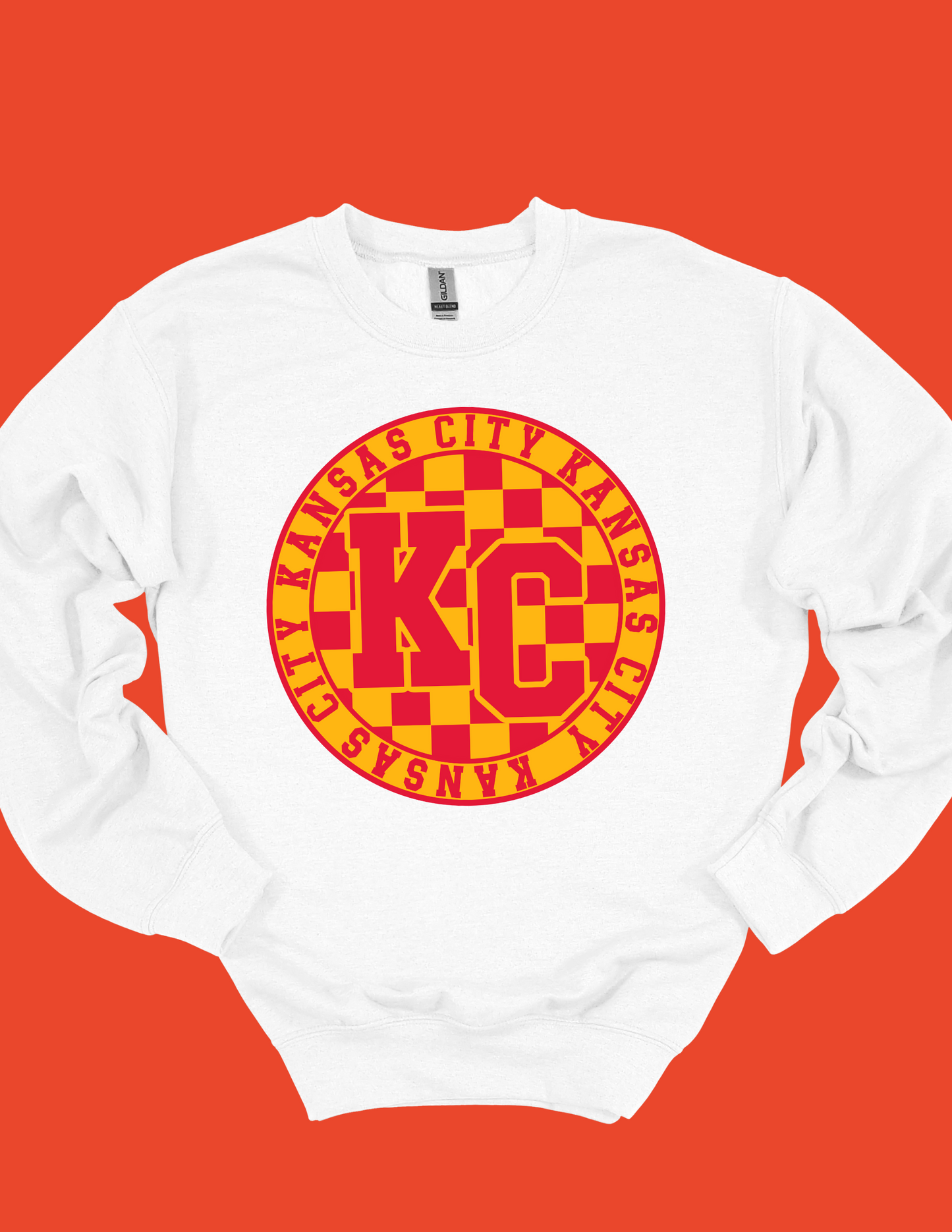 KC Checkered Sweatshirt