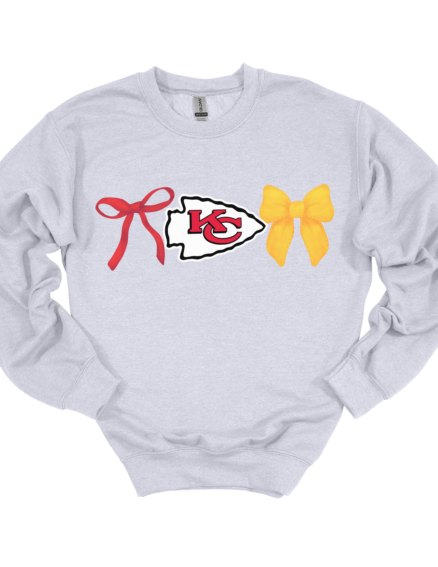 KC Arrowhead and Bows Sweatshirt