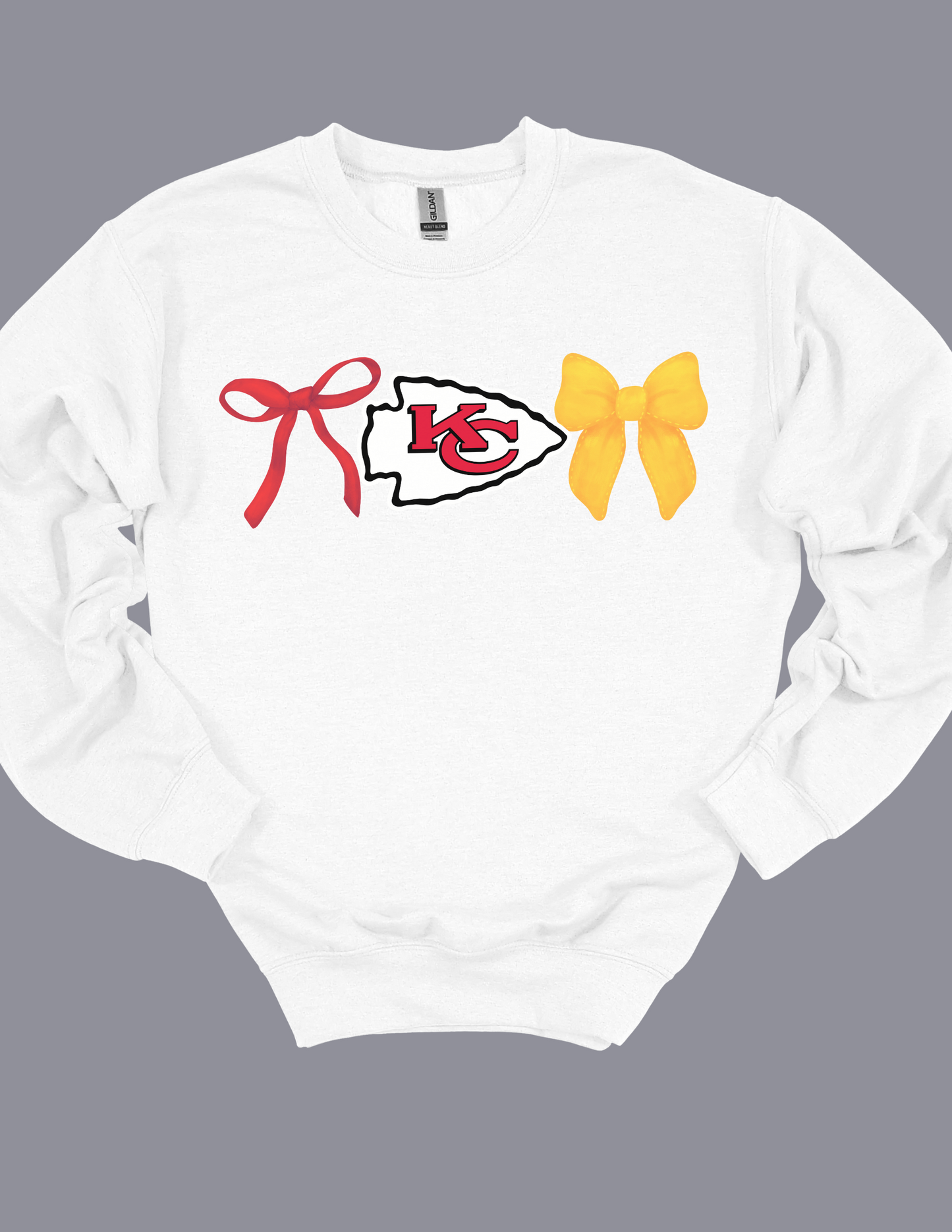 KC Arrowhead and Bows Sweatshirt