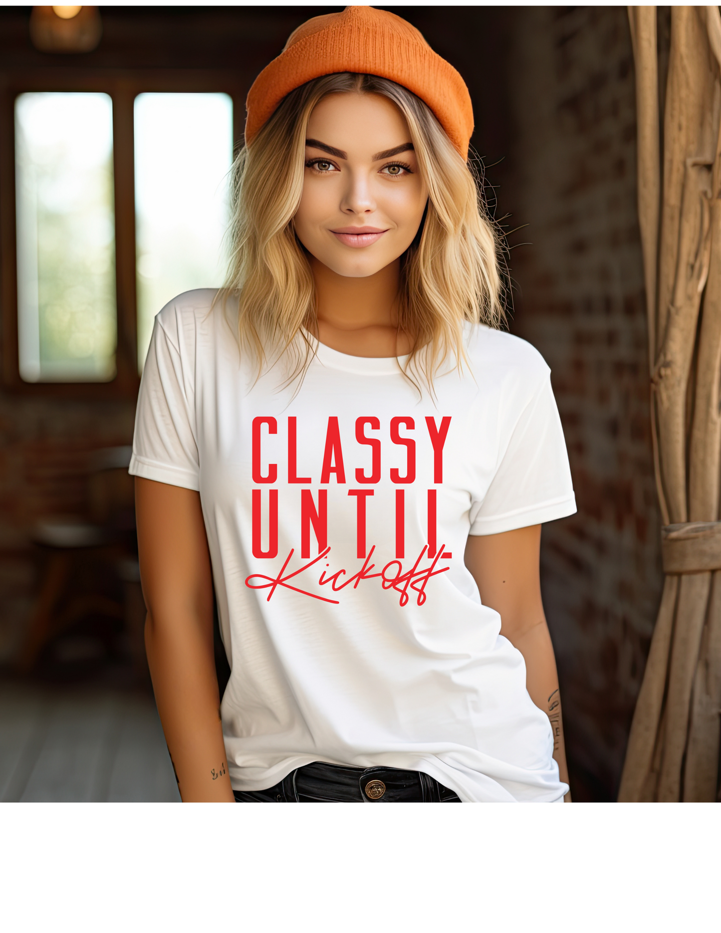 Classy Until Kickoff T-Shirt