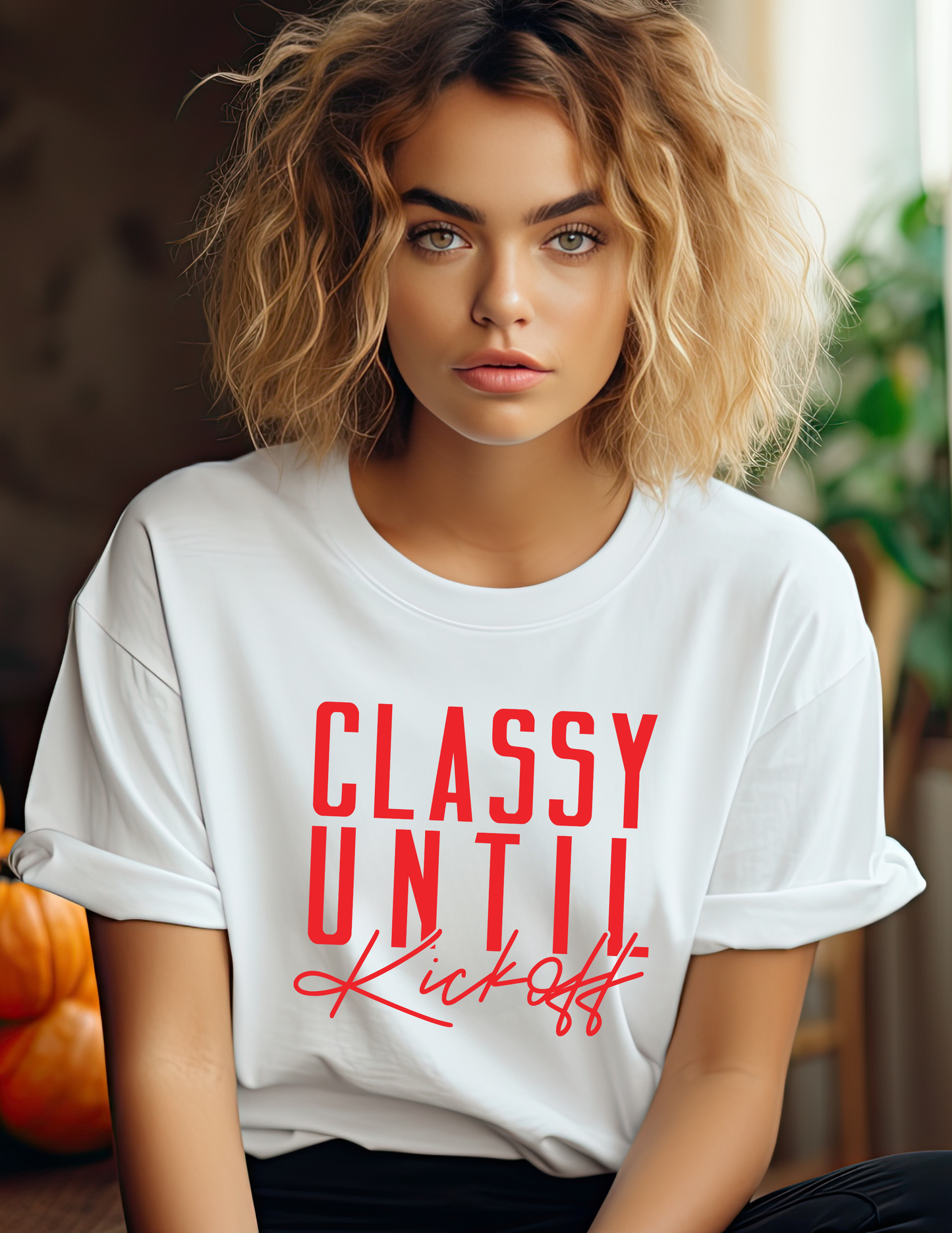 Classy Until Kickoff T-Shirt