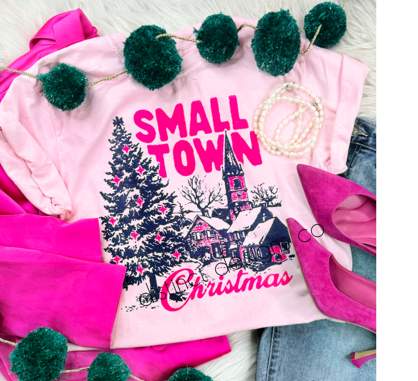 Small Town Christmas T-Shirt