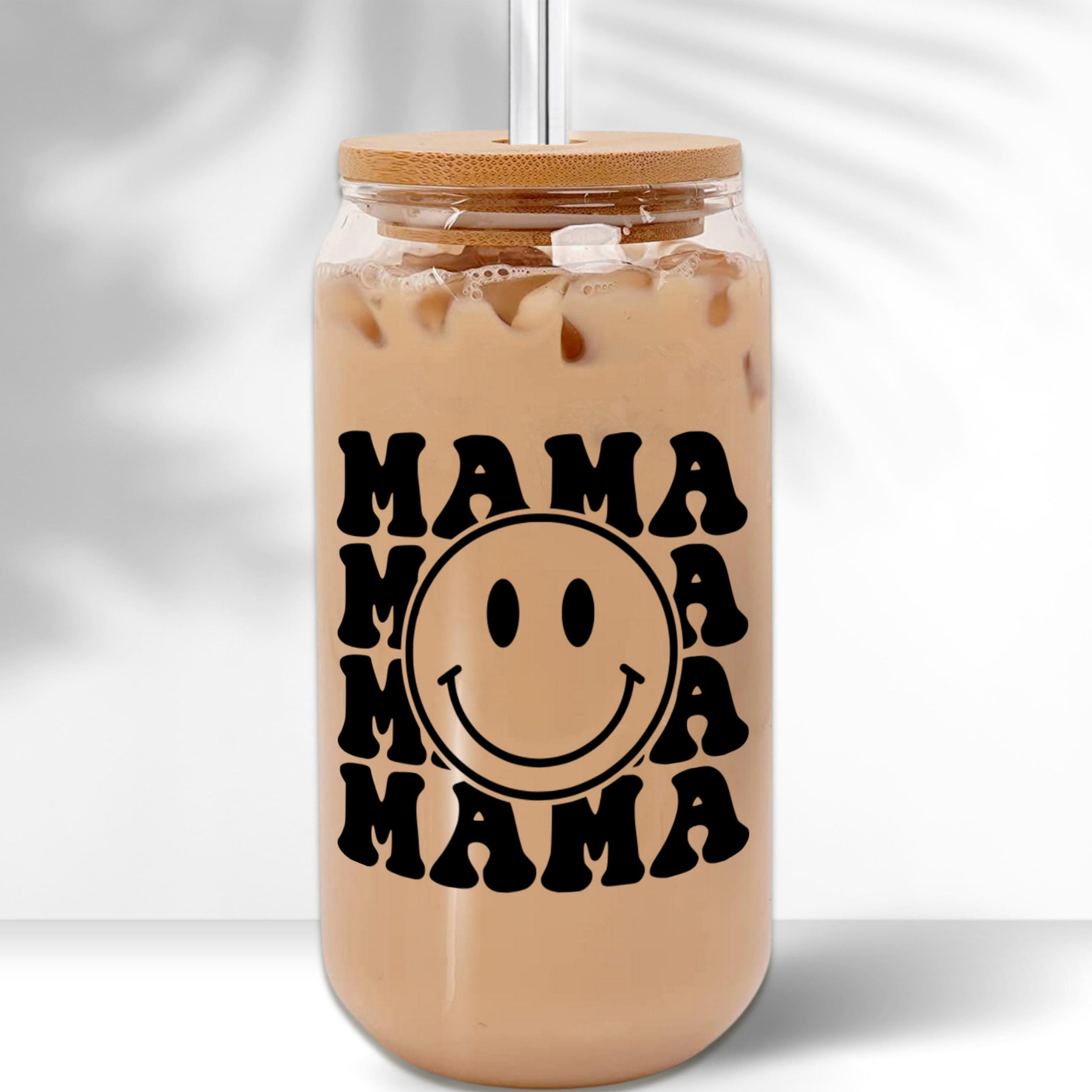 Mama life drippy smiley tumbler