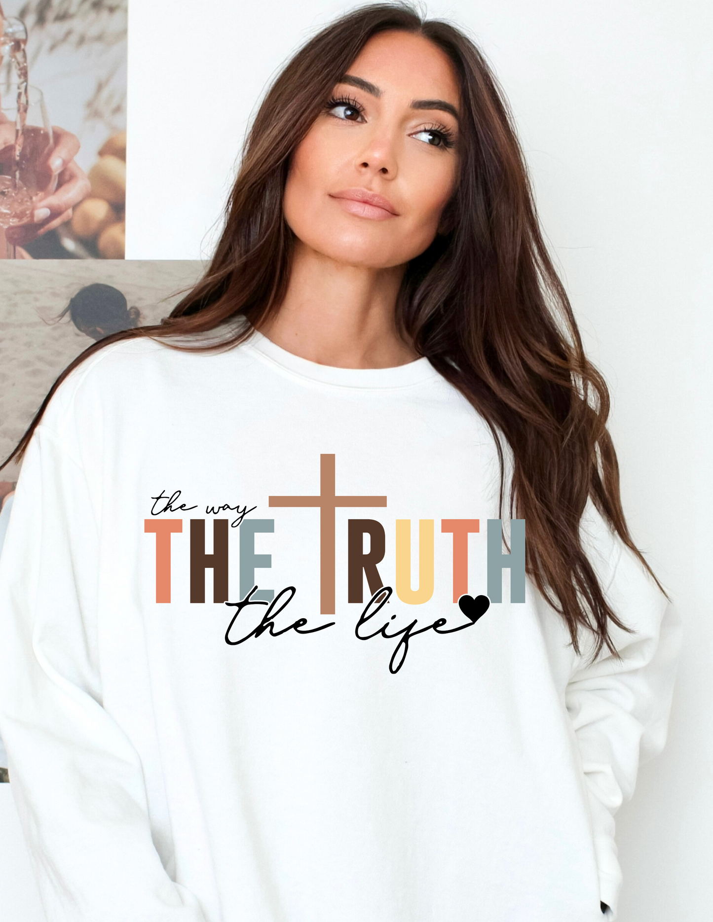 The Way, Truth, Light CC Sweatshirt