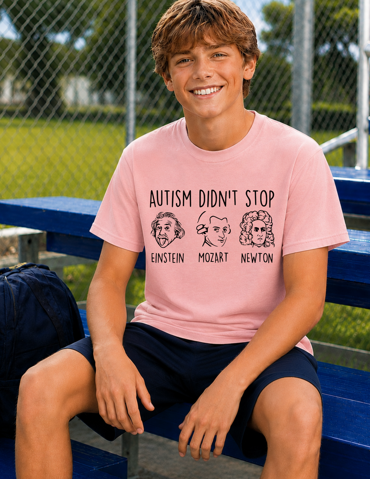 Einstein Mozart Newton T-Shirt | YOUTH