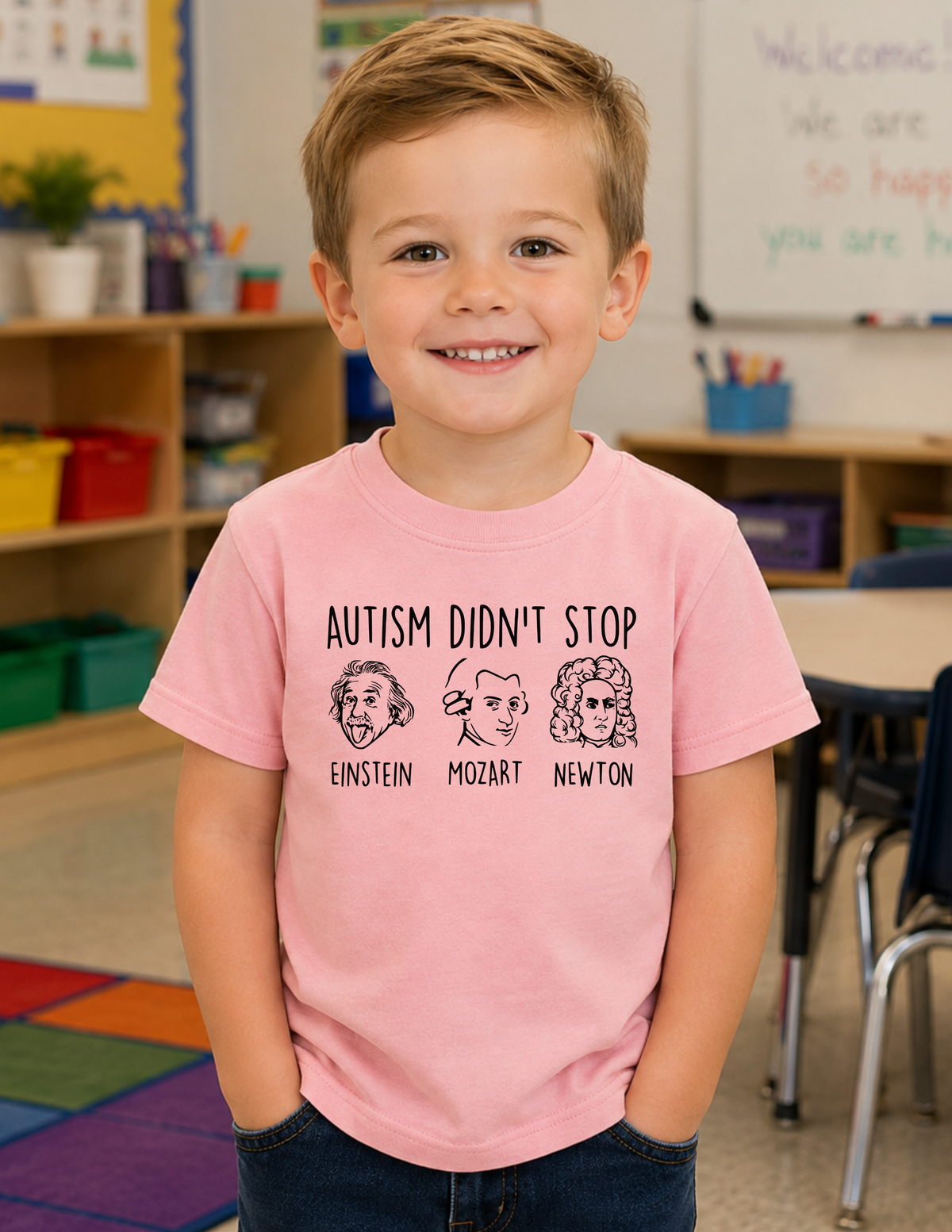 Einstein Mozart Newton T-Shirt | YOUTH