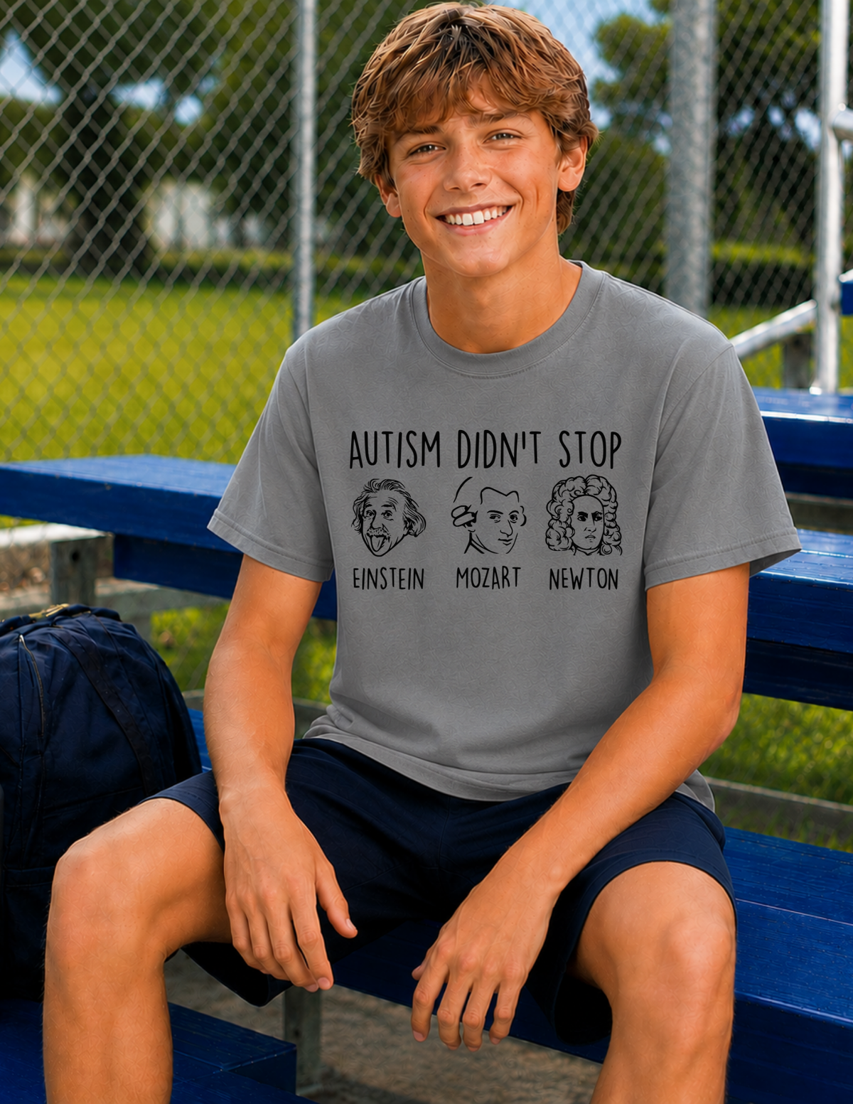 Einstein Mozart Newton T-Shirt | YOUTH