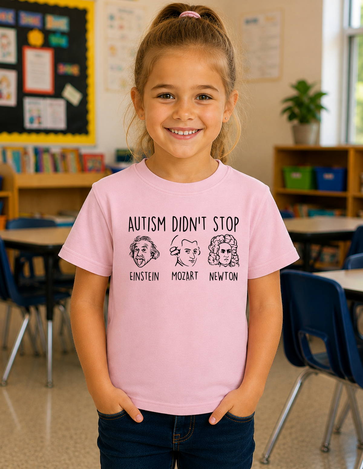 Einstein Mozart Newton T-Shirt | YOUTH