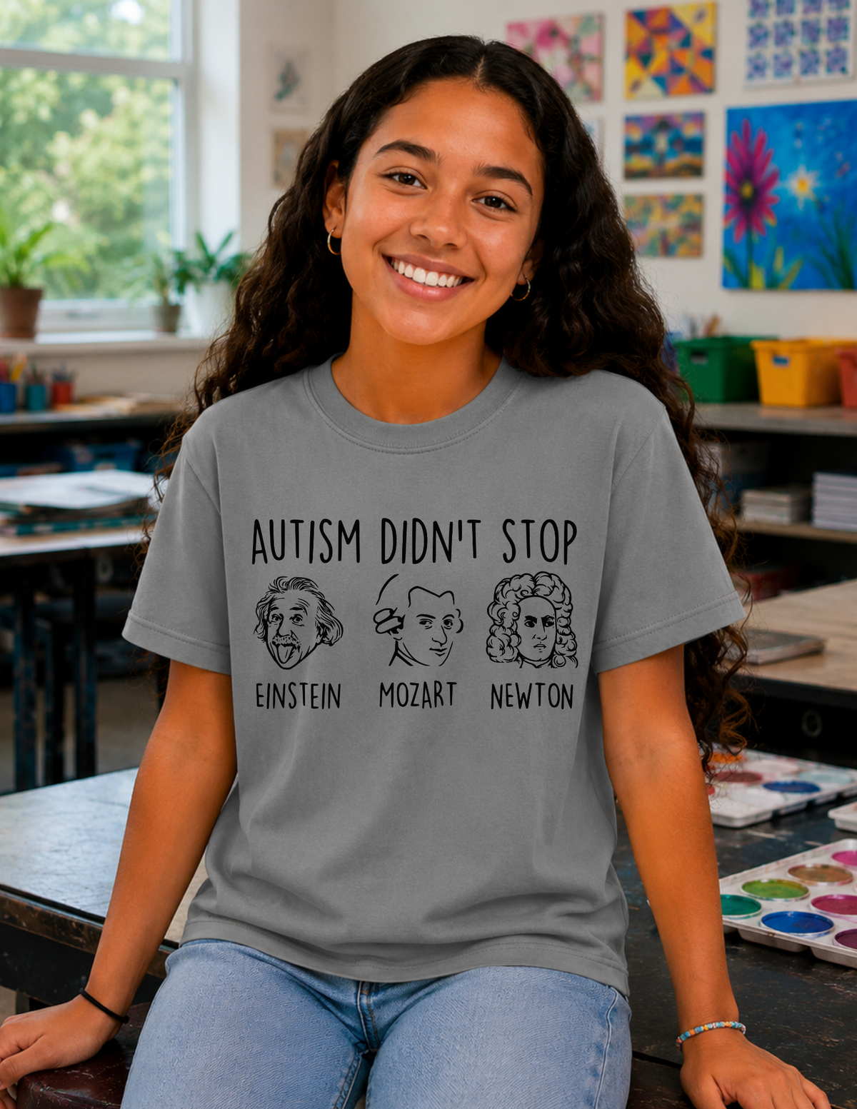 Einstein Mozart Newton T-Shirt | YOUTH