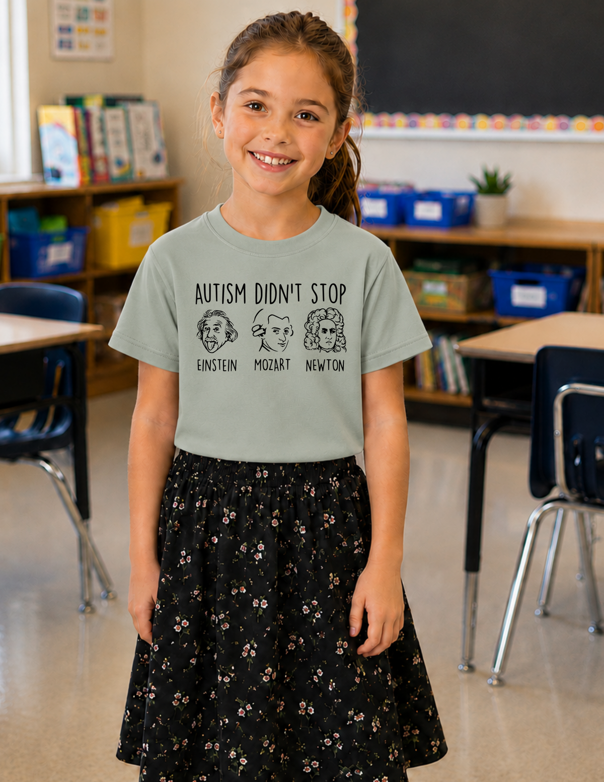 Einstein Mozart Newton T-Shirt | YOUTH