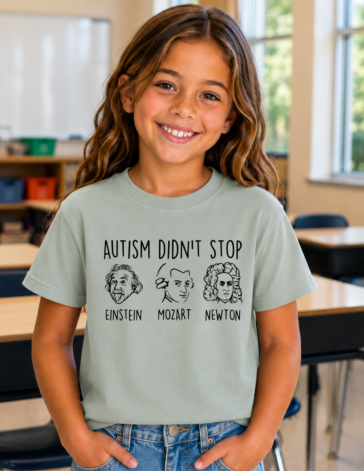 Einstein Mozart Newton T-Shirt | YOUTH