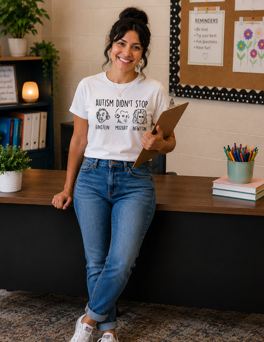 Einstein Mozart Newton T-Shirt | ADULT