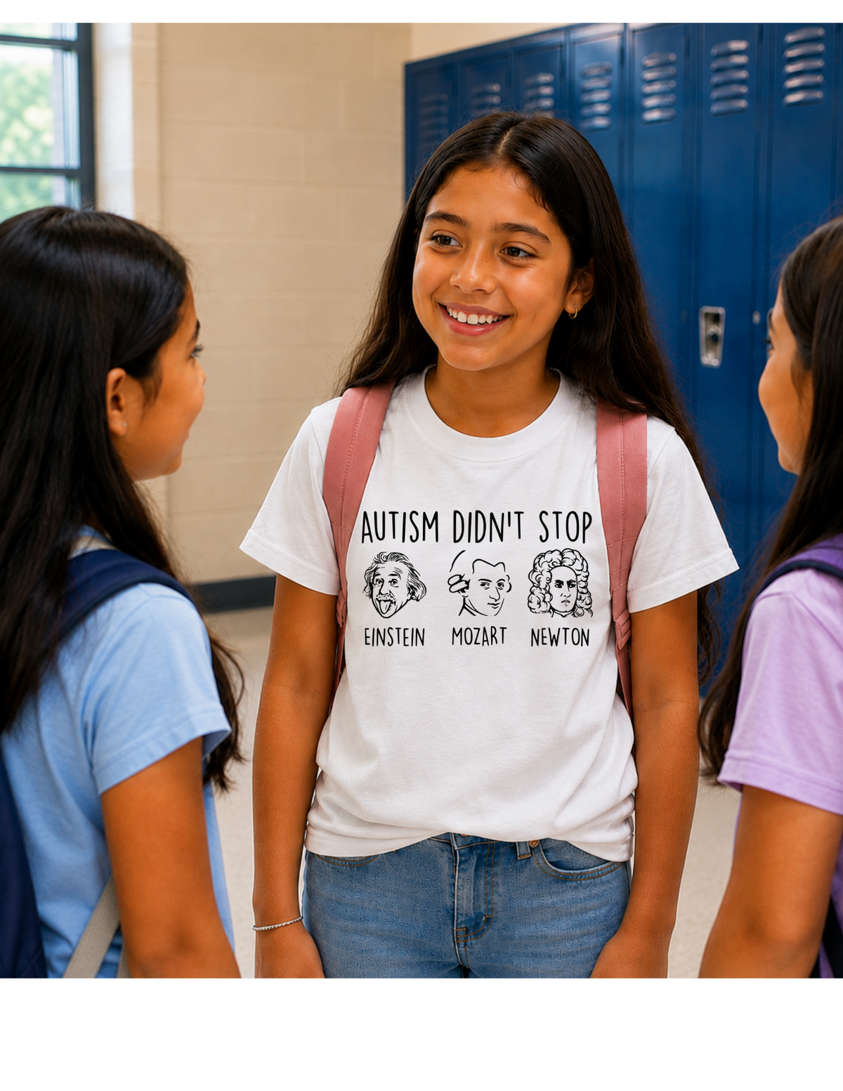 Einstein Mozart Newton T-Shirt | YOUTH