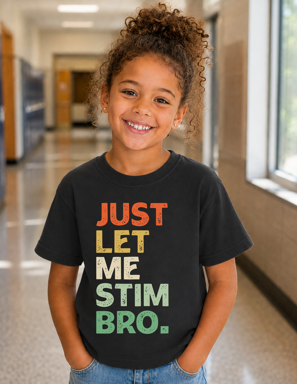 Just Let Me Stim Bro T-Shirt | YOUTH