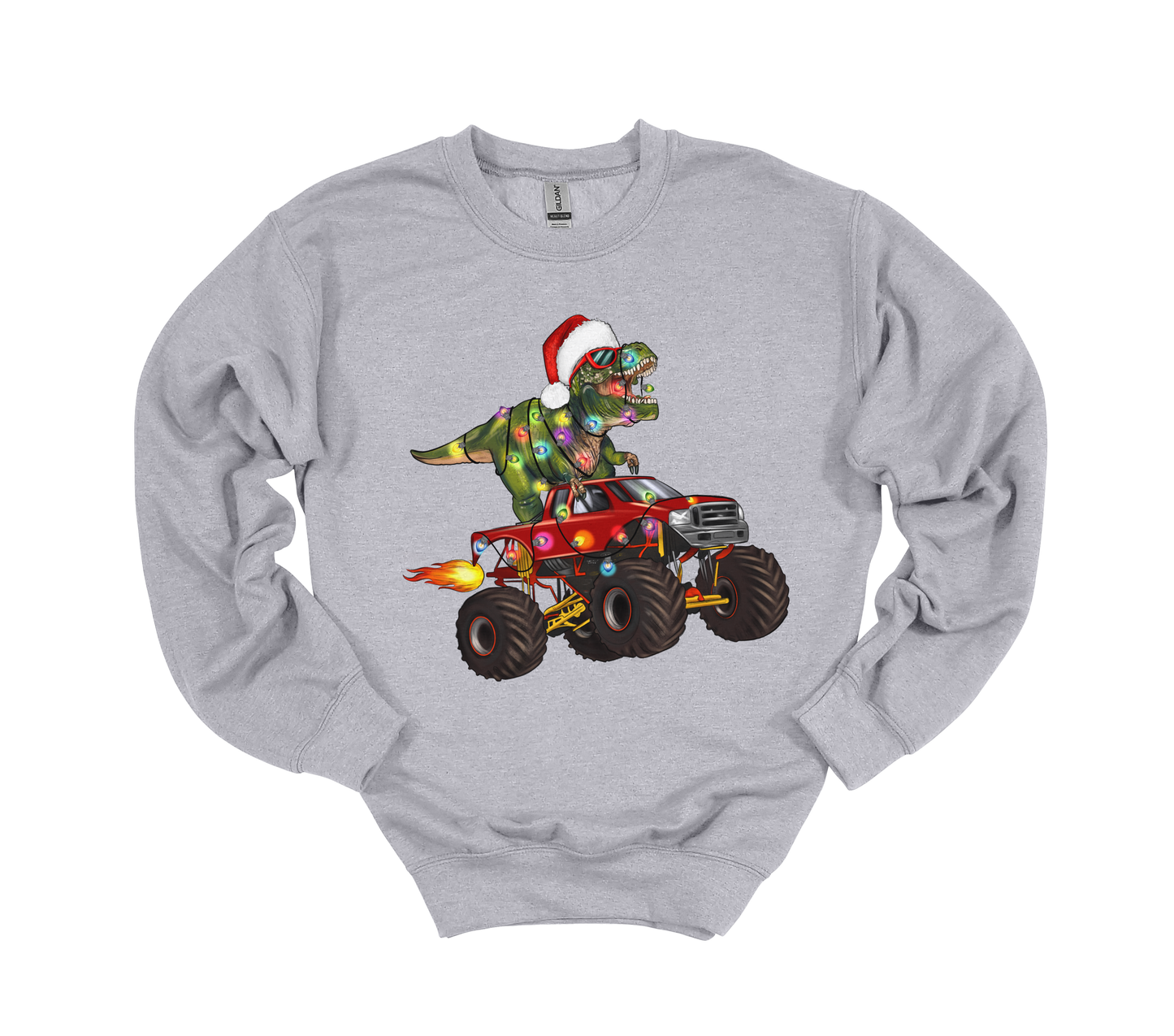 Christmas Dino Truck YOUTH