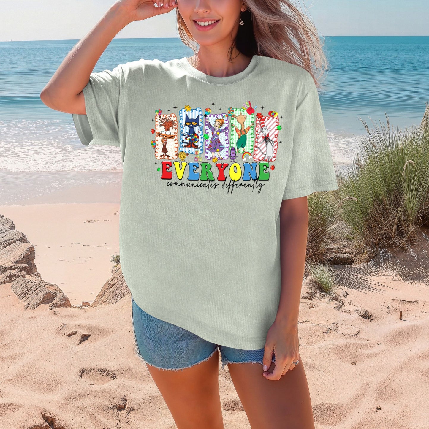 Everyone Communicates Differently T-Shirt ADULT