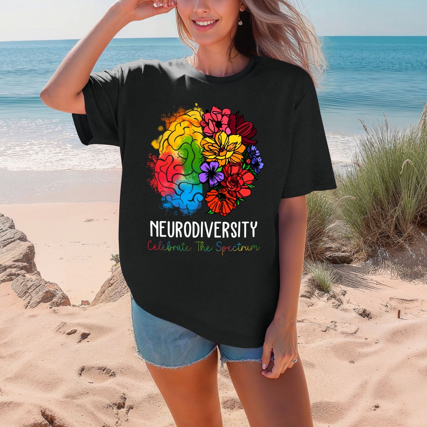 Neurodiversity Celebrate The Spectrum T-Shirt YOUTH