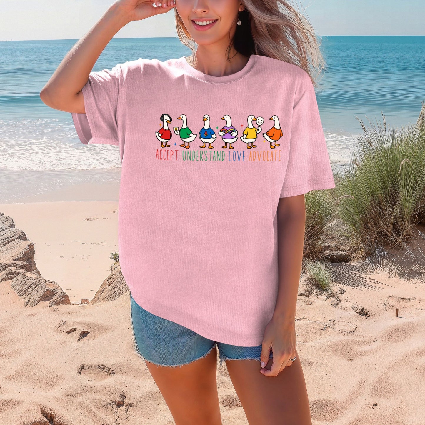 Accept Understand Ducks T-Shirt YOUTH