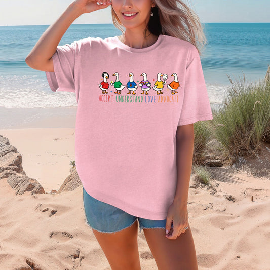 Accept Understand Ducks T-Shirt YOUTH