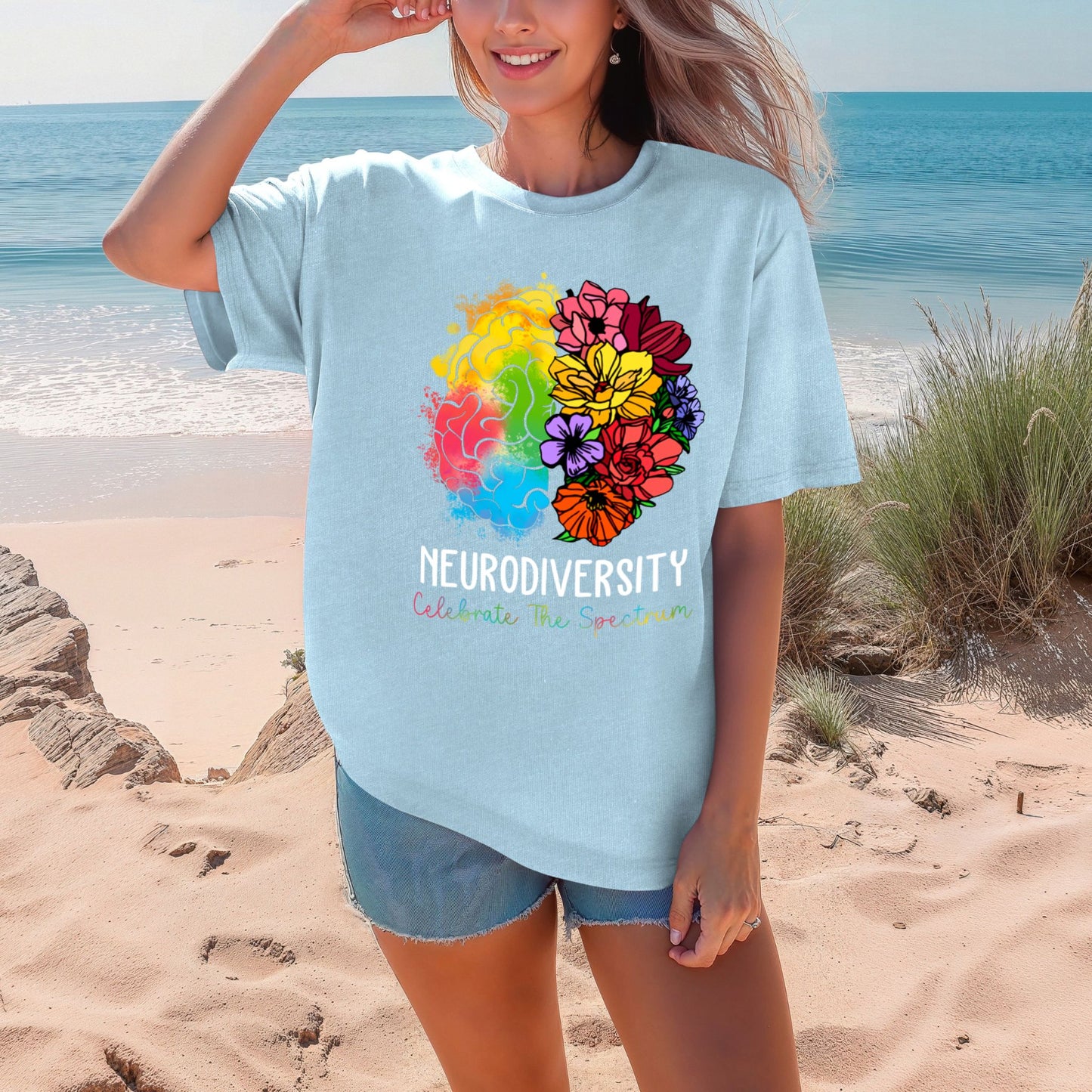 Neurodiversity Celebrate The Spectrum T-Shirt YOUTH
