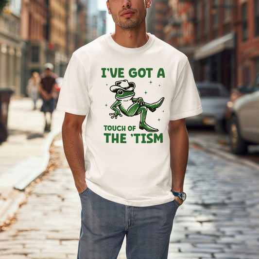 I've Got A Touch Of The Tism Frog T-Shirt ADULT