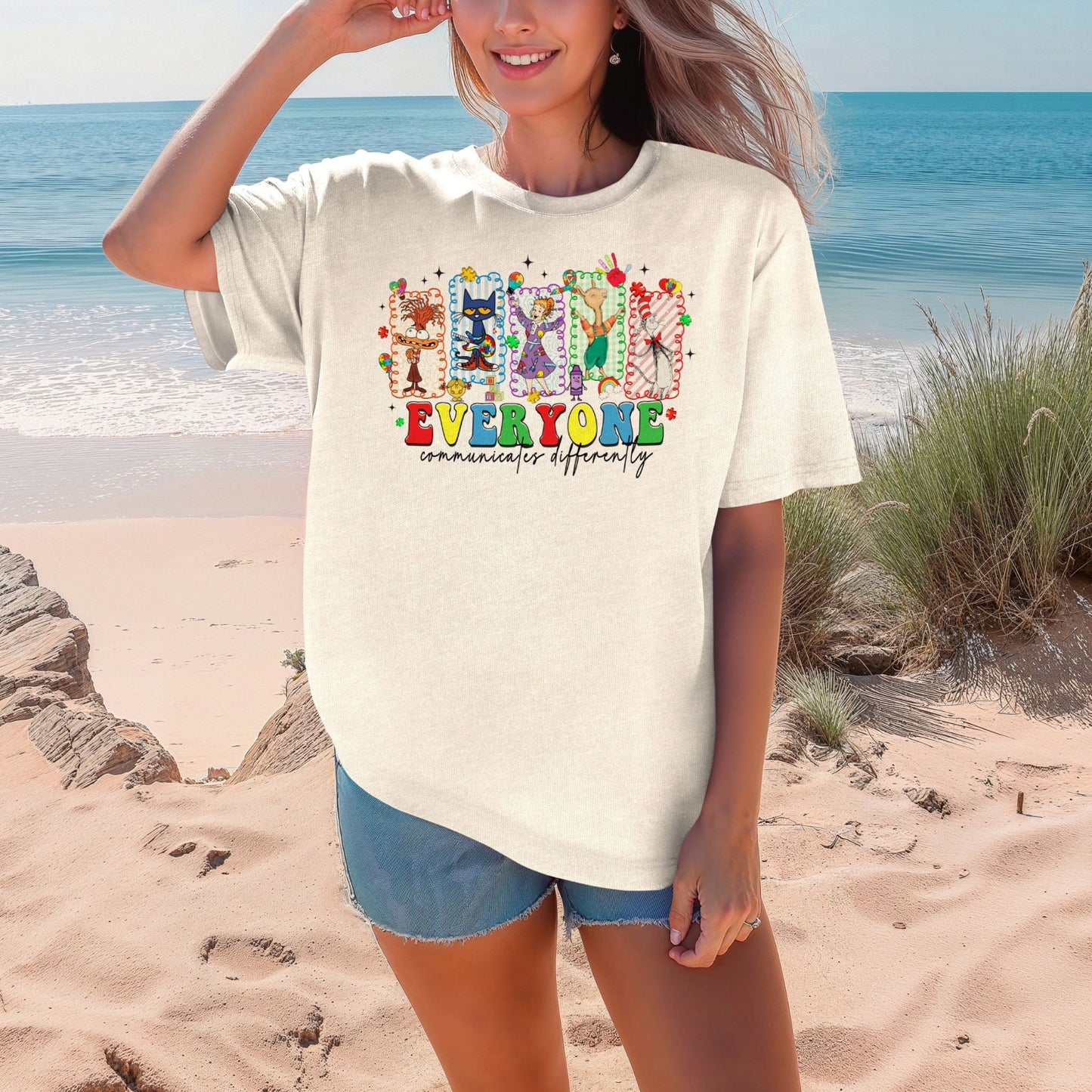 Everyone Communicates Differently T-Shirt ADULT
