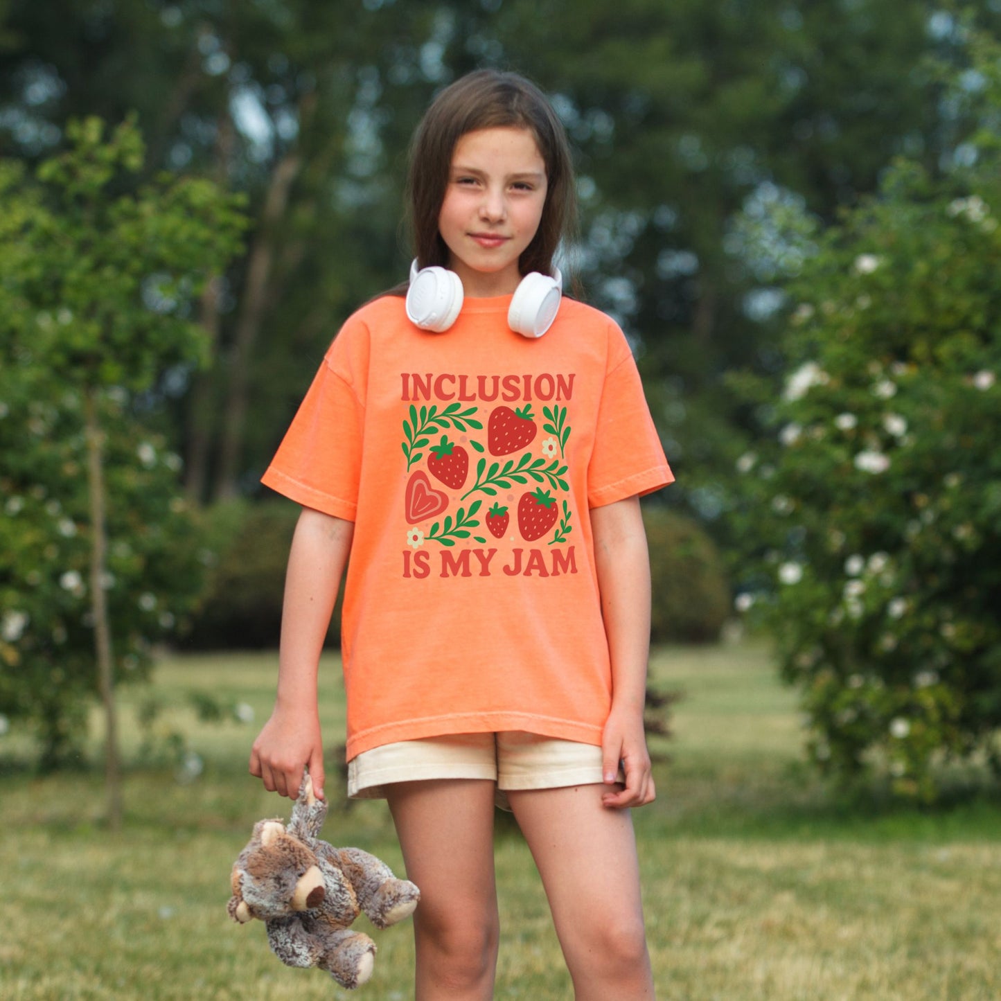 Inclusion Is My Jam Autism Awareness T-Shirt YOUTH