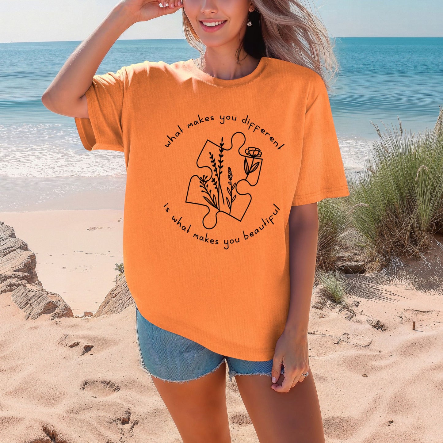 What Makes You Different Is Beautiful T-Shirt YOUTH