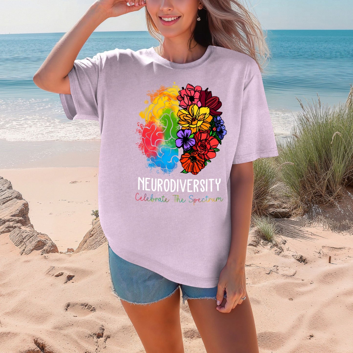 Neurodiversity Celebrate The Spectrum T-Shirt YOUTH