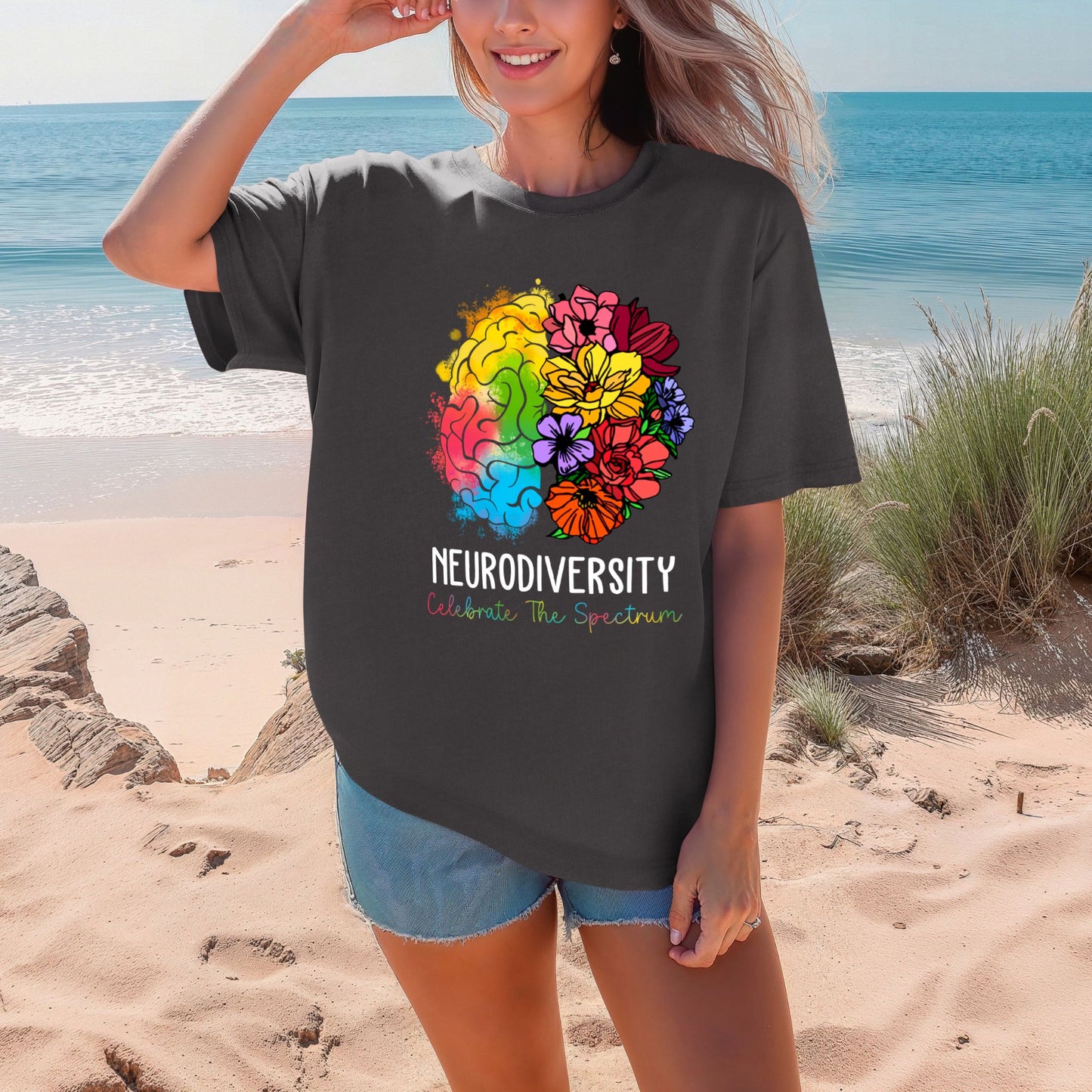 Neurodiversity Celebrate The Spectrum T-Shirt YOUTH