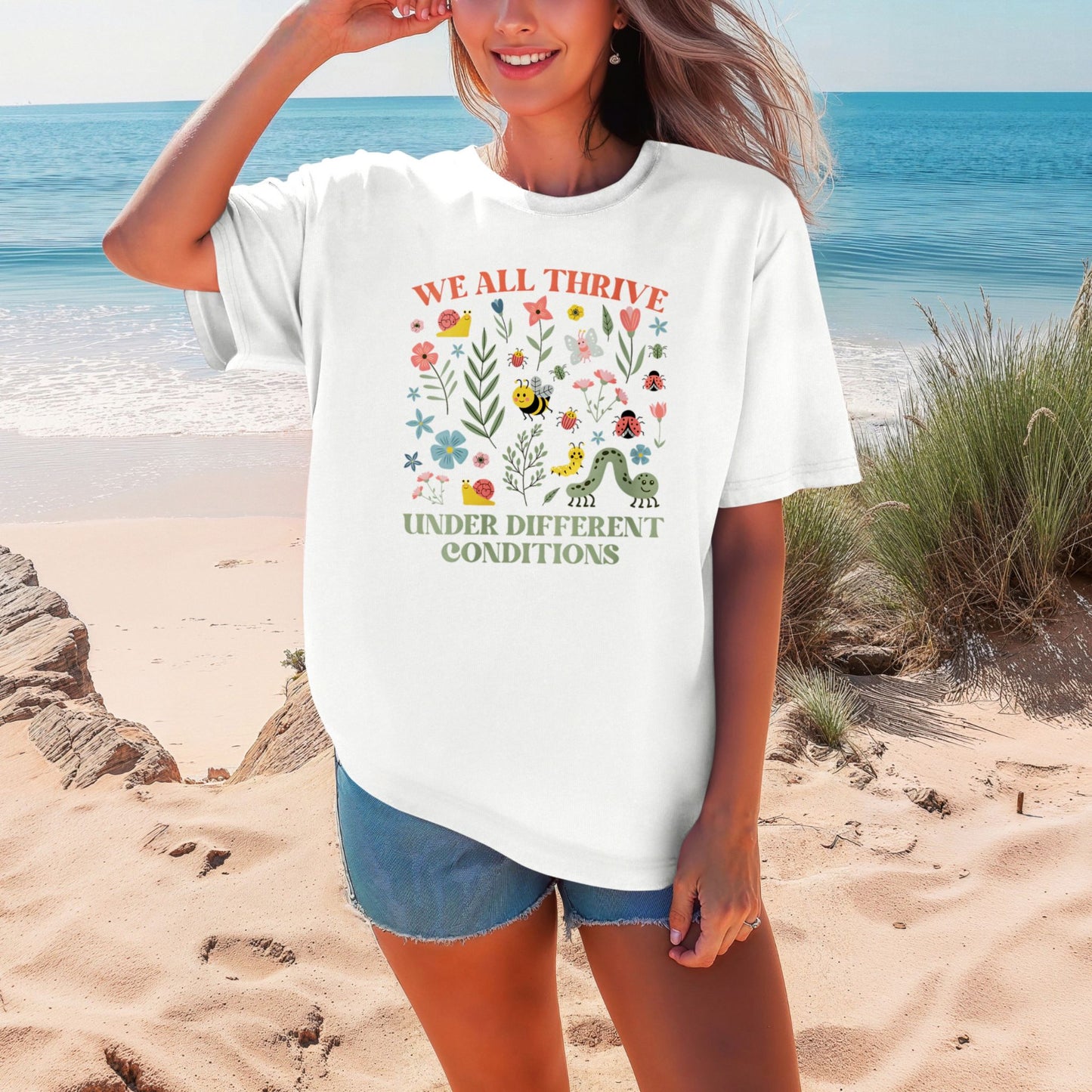 We All Thrive Different Neurodiversity T-Shirt | YOUTH