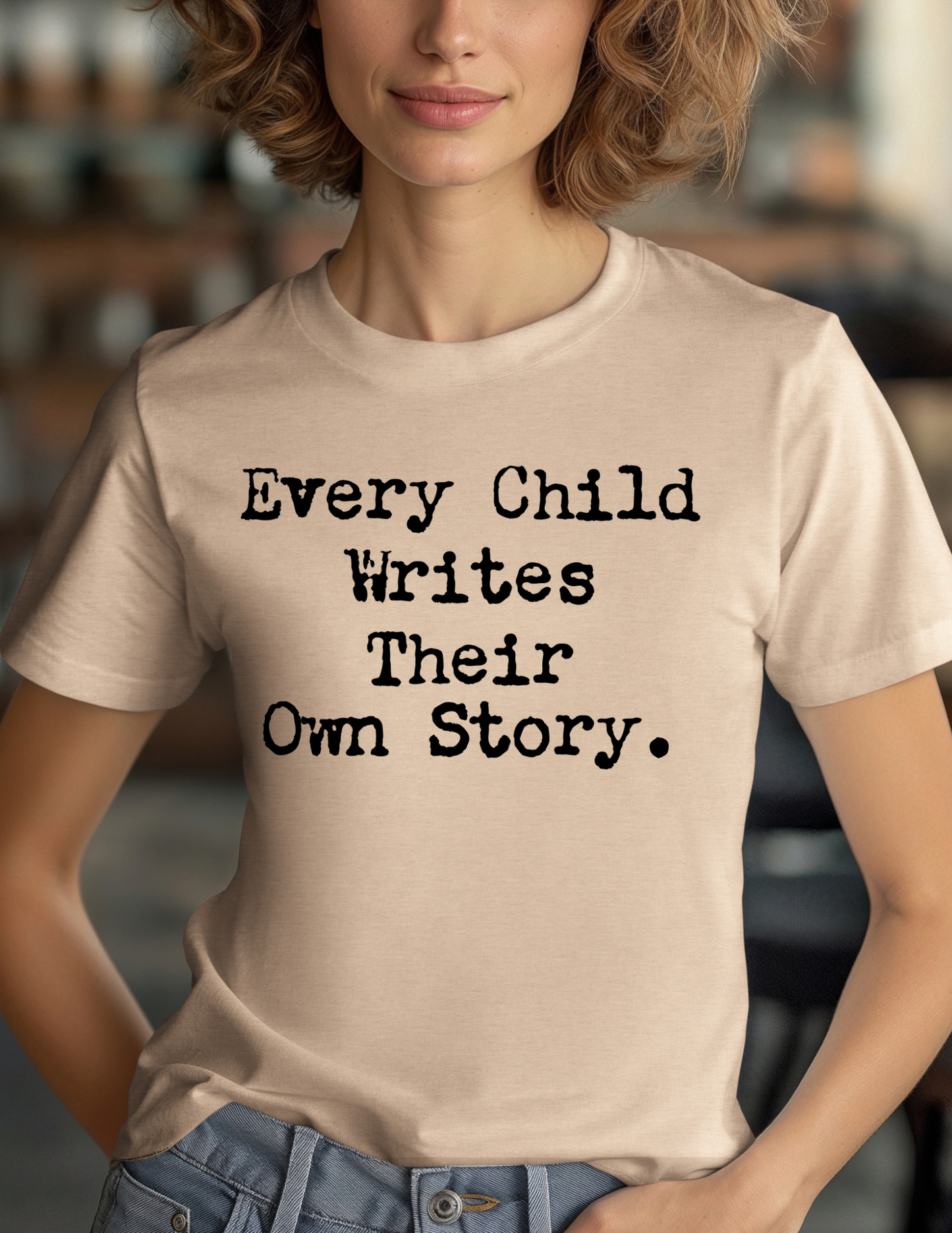 Every Child Writes Their Own Story-BLACK TEXT