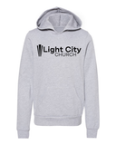 Light City Hoodie YOUTH (Black Logo) *Bella Canvas*