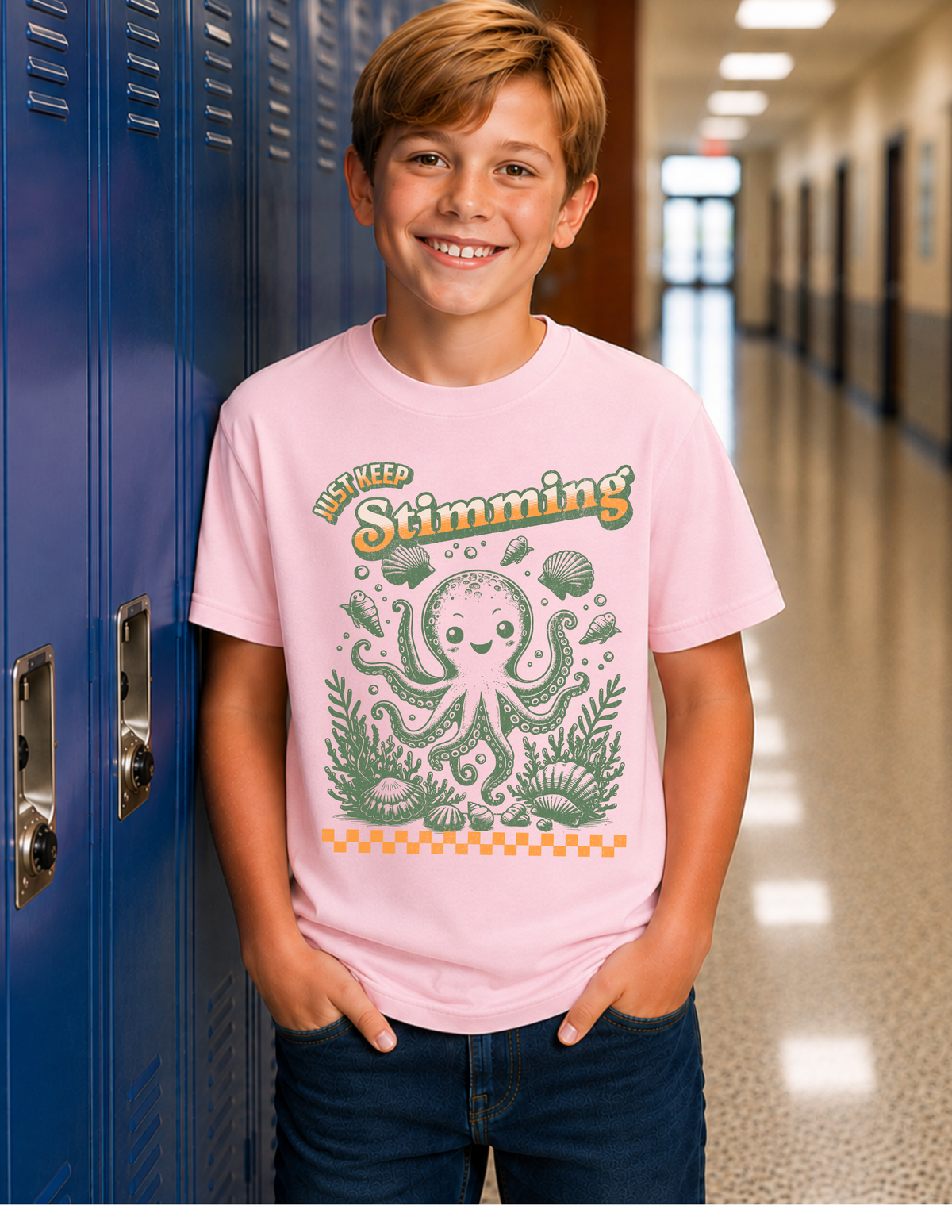 Just Keep Stimming Octopus T-Shirt | YOUTH