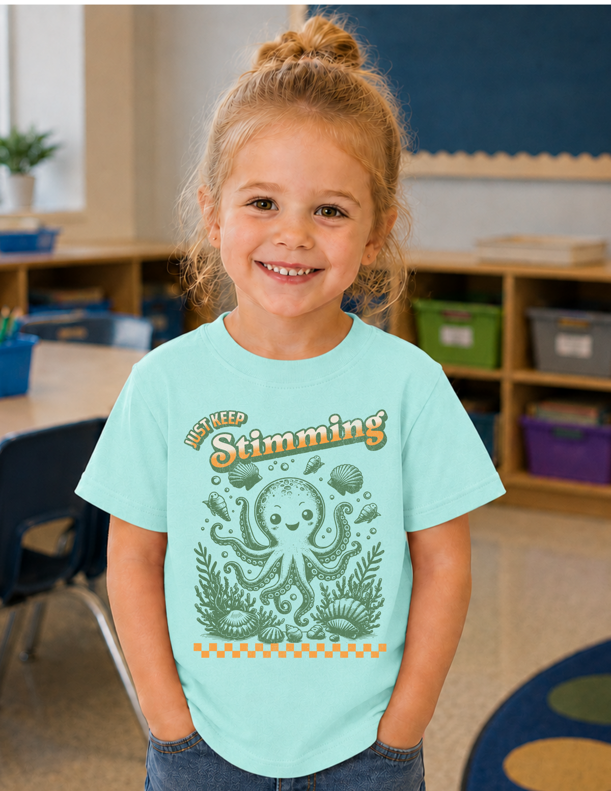 Just Keep Stimming Octopus T-Shirt | YOUTH