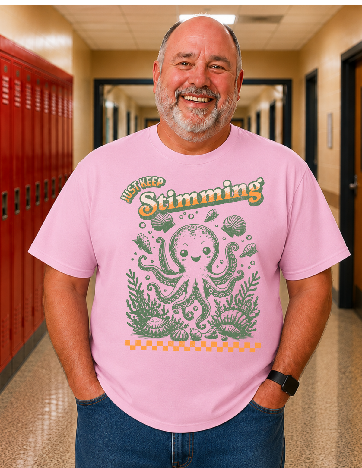 Just Keep Stimming Octopus T-Shirt | ADULT