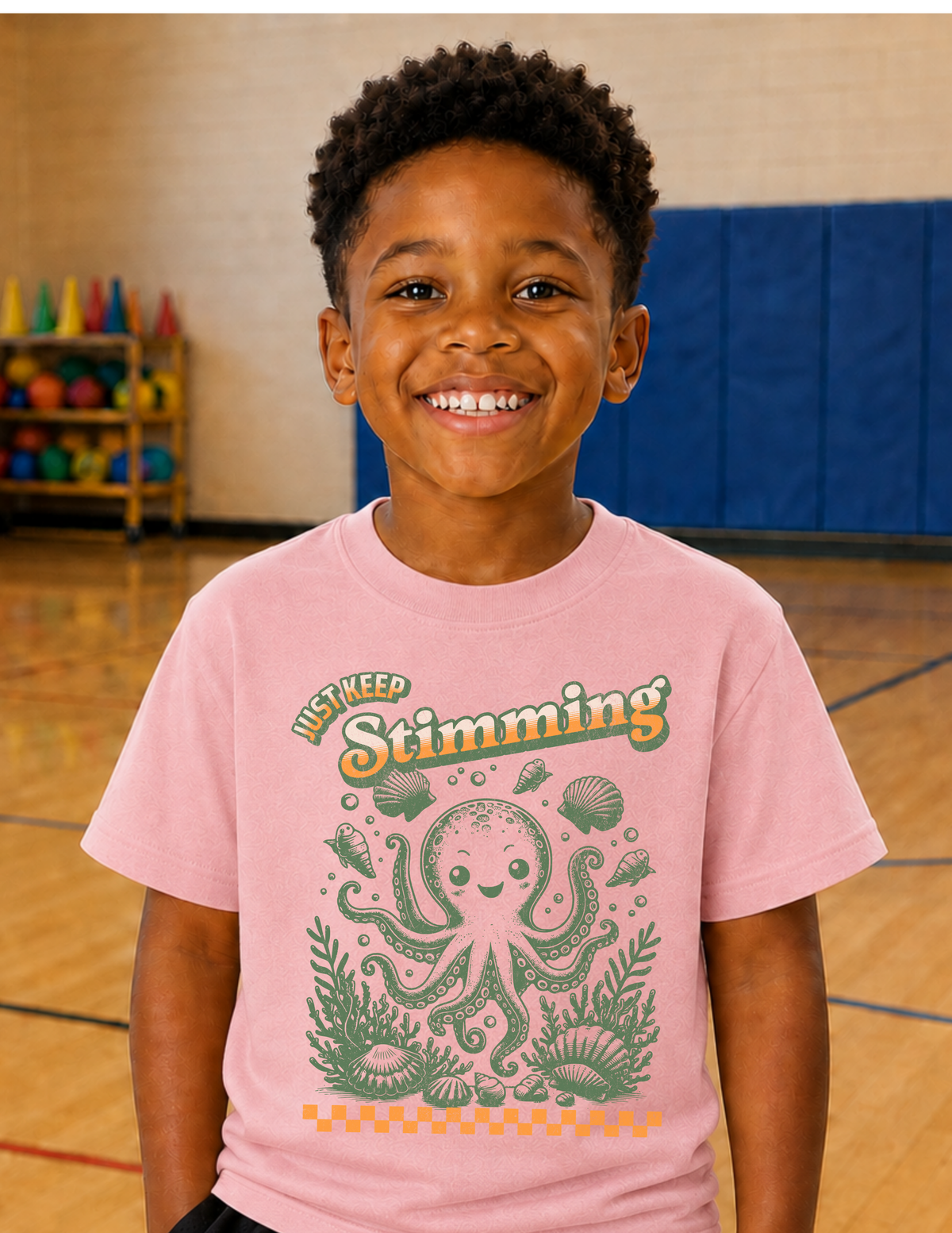 Just Keep Stimming Octopus T-Shirt | YOUTH