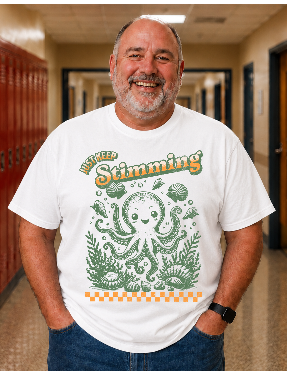 Just Keep Stimming Octopus T-Shirt | ADULT