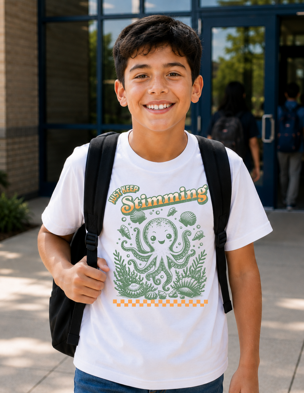 Just Keep Stimming Octopus T-Shirt | YOUTH