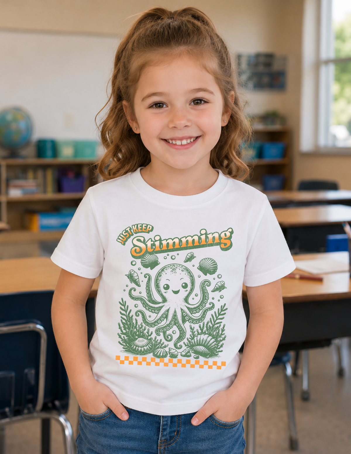 Just Keep Stimming Octopus T-Shirt | YOUTH