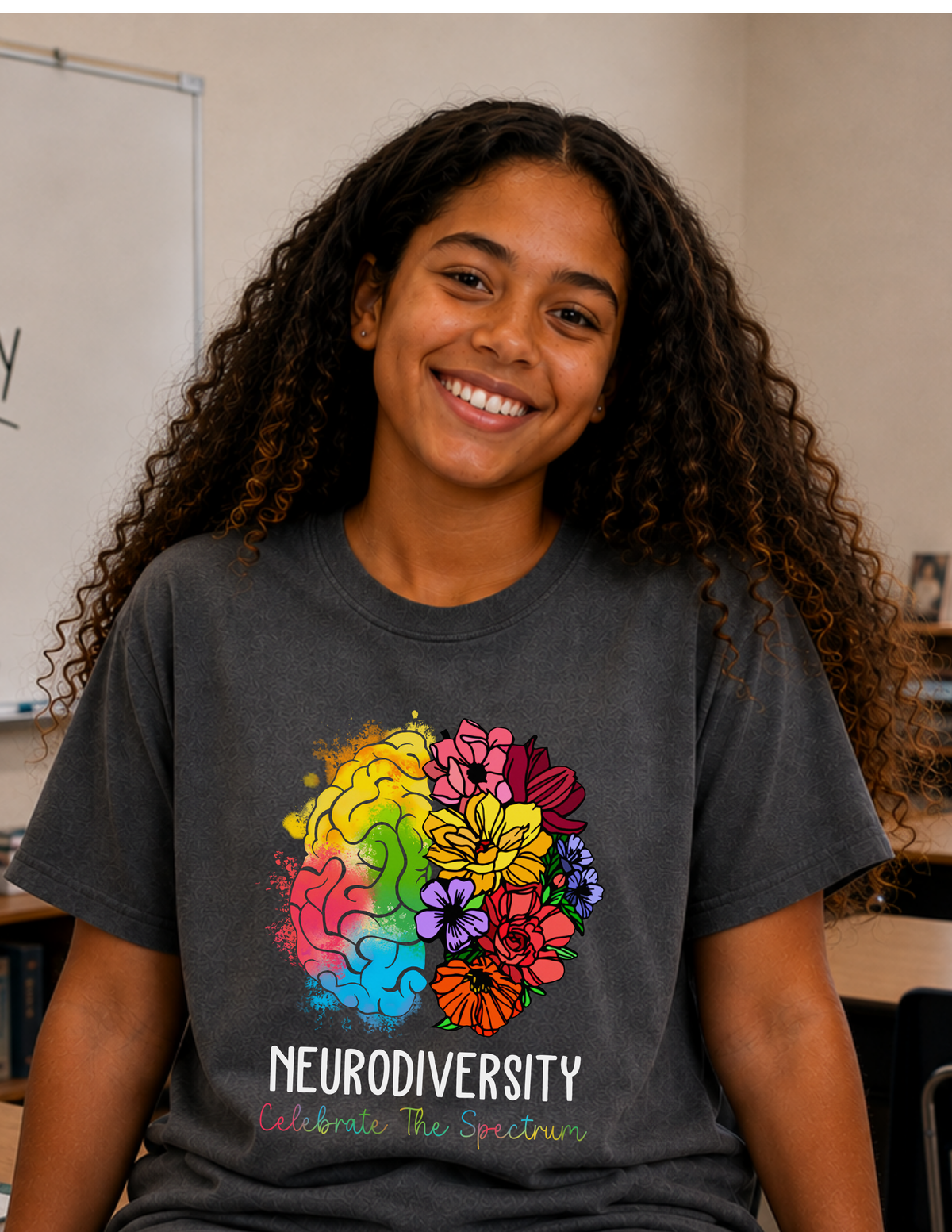Neurodiversity Celebrate The Spectrum T-Shirt | YOUTH