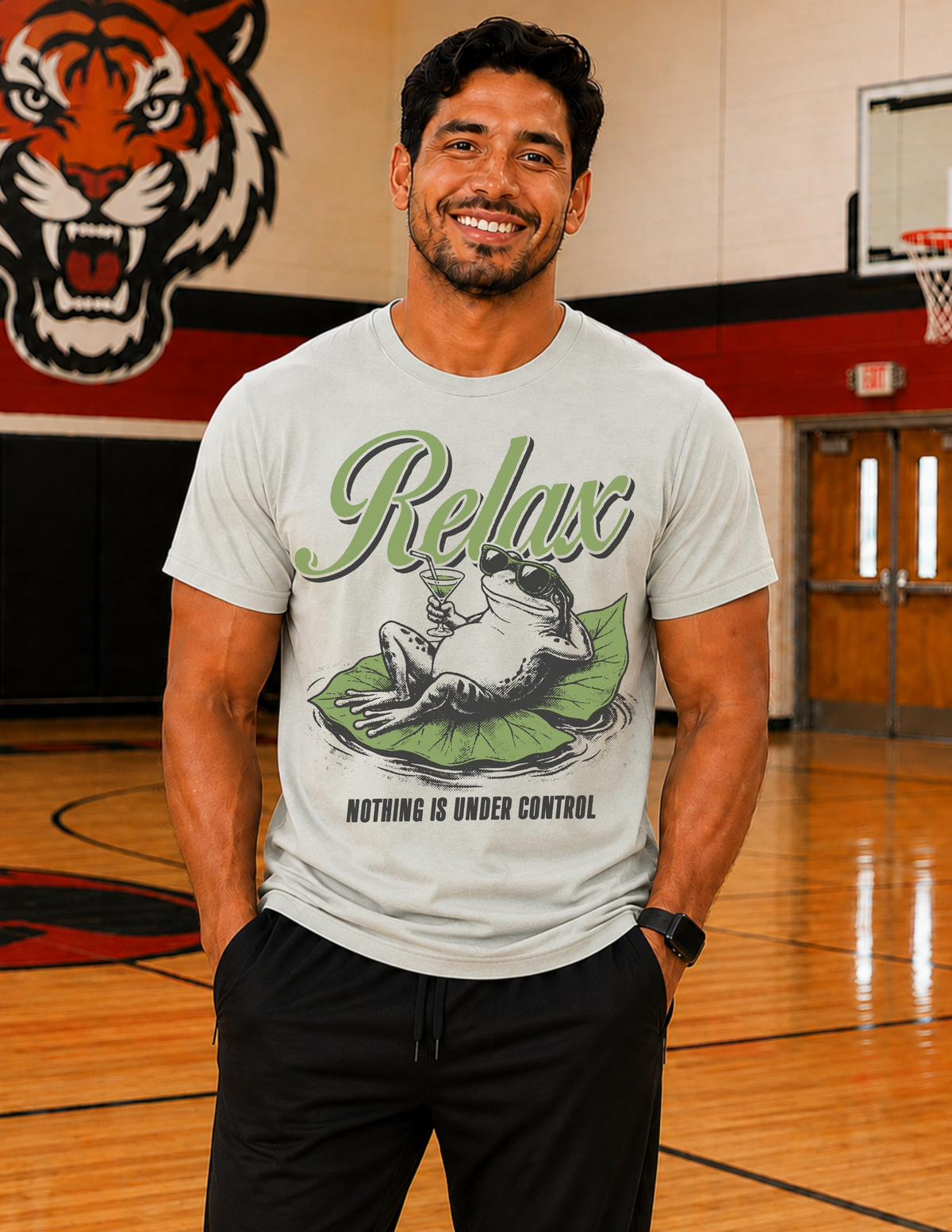 Relax Nothing Under Control T-Shirt | ADULT