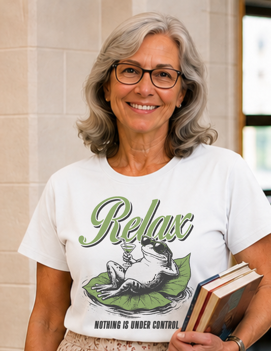 Relax Nothing Under Control T-Shirt | ADULT