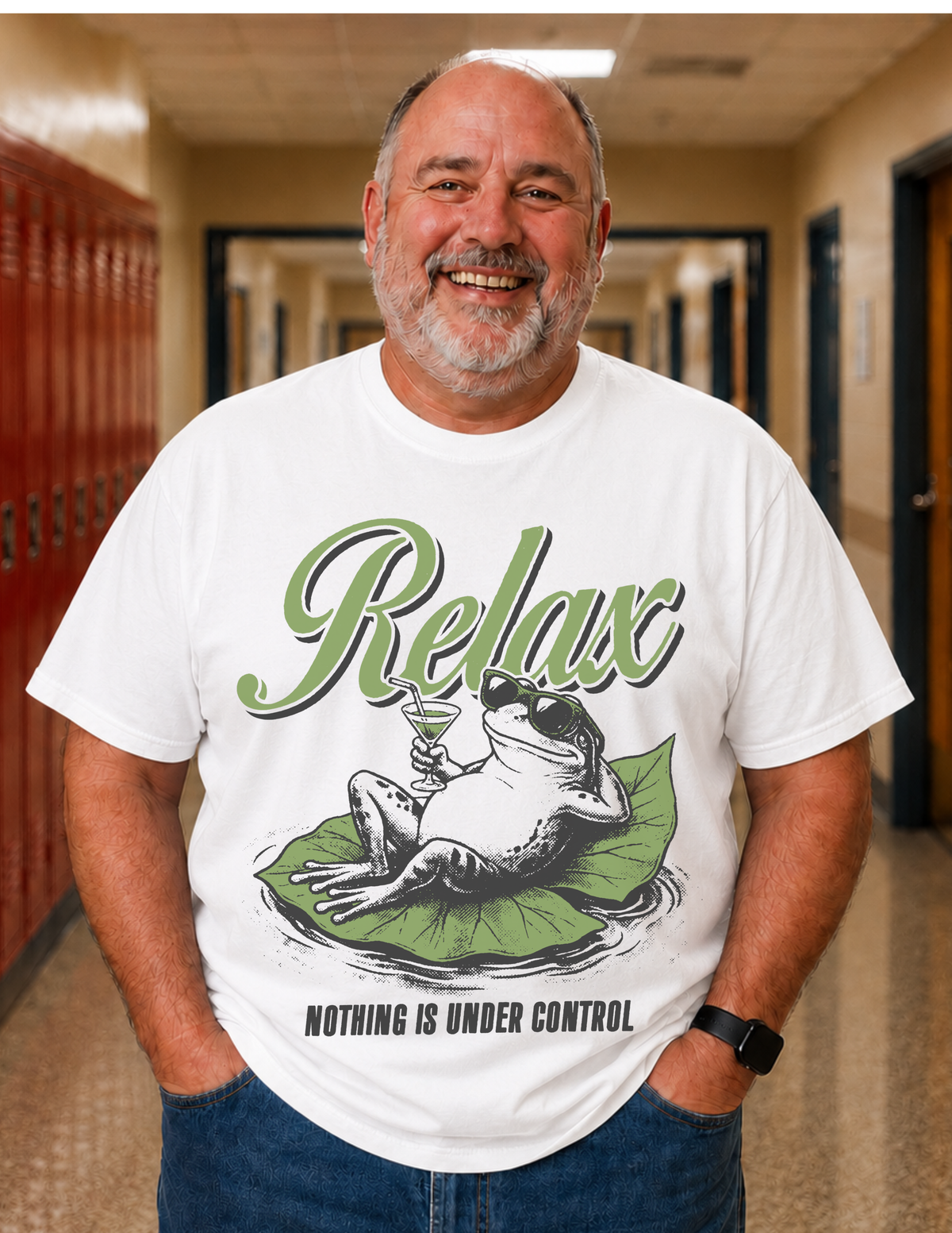 Relax Nothing Under Control T-Shirt | ADULT
