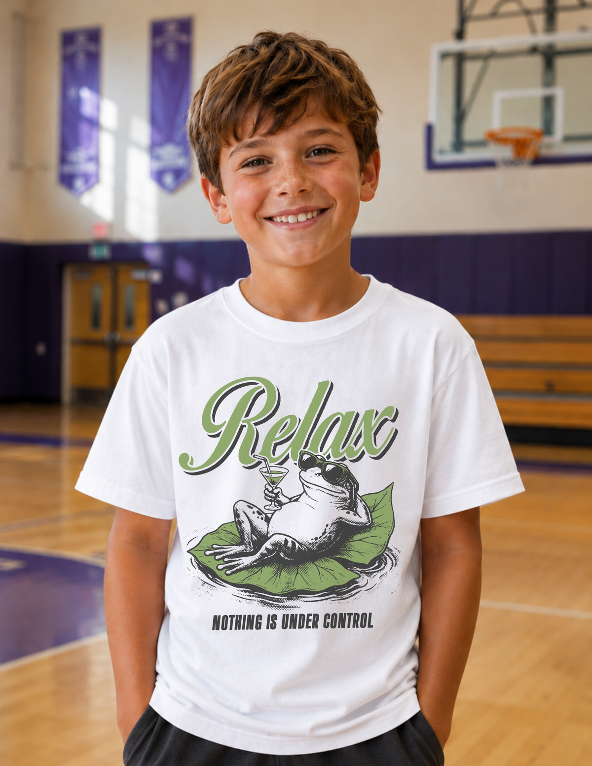 Relax Nothing Under Control T-Shirt | YOUTH