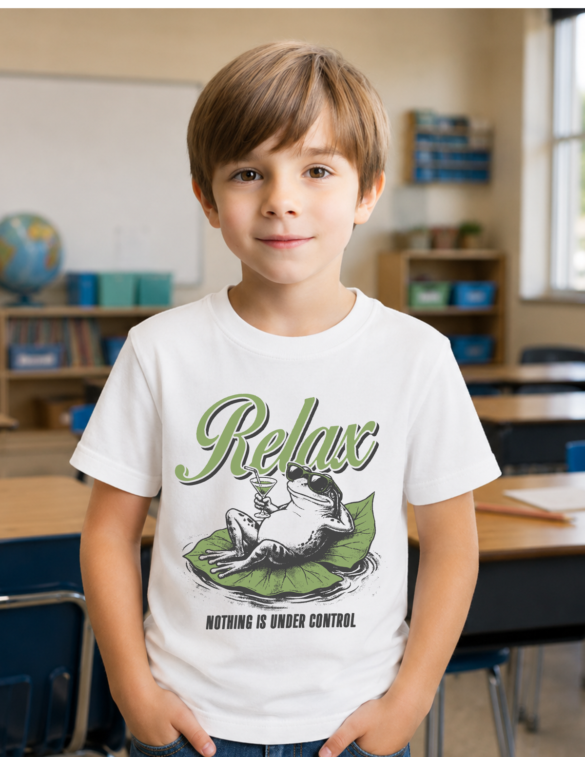 Relax Nothing Under Control T-Shirt | YOUTH