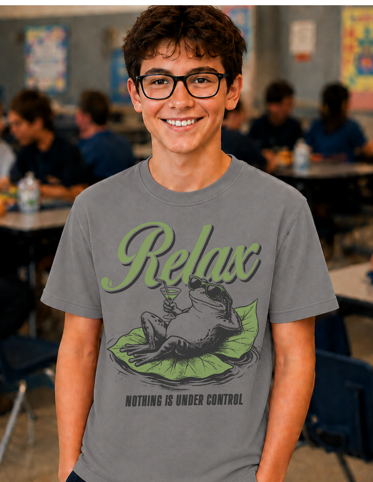 Relax Nothing Under Control T-Shirt | YOUTH