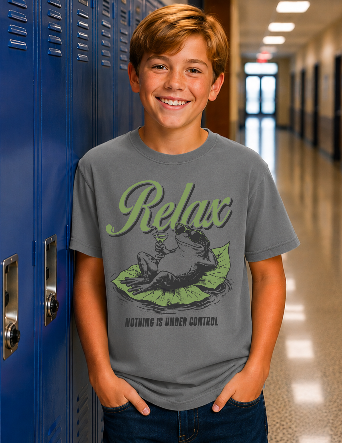 Relax Nothing Under Control T-Shirt | YOUTH