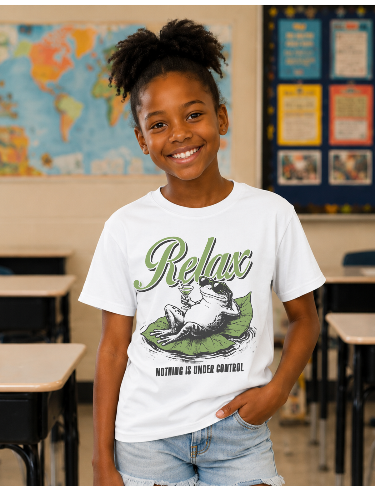 Relax Nothing Under Control T-Shirt | YOUTH